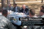 LDESP includes group and faculty panel discussions.